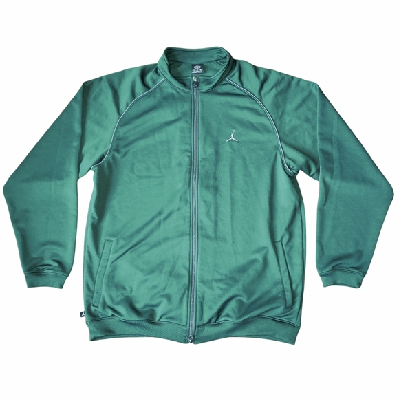 Jordan Other - Air Jordan Jumpman 20th Anniversary Track Jacket Zip Sweatshirt Green Mens XL